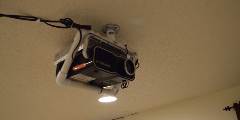 DIY-Projector-Mount-with-pvc
