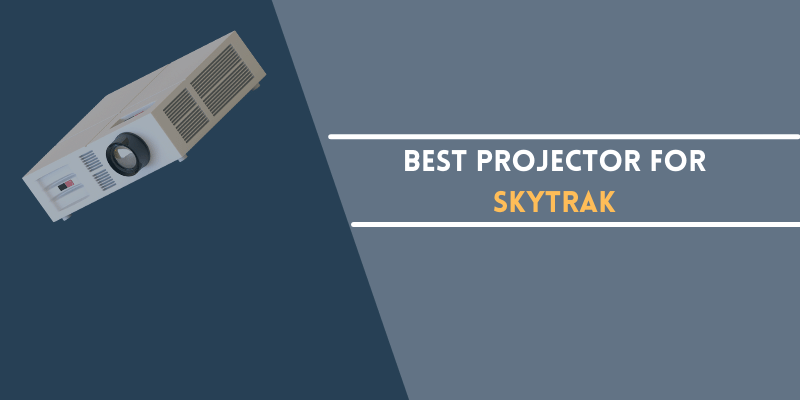 Best Projector For SkyTrak
