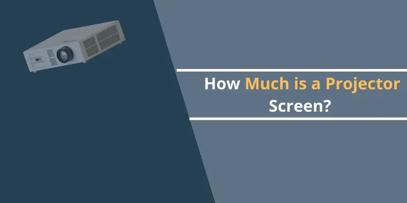 How Much is a Projector Screen