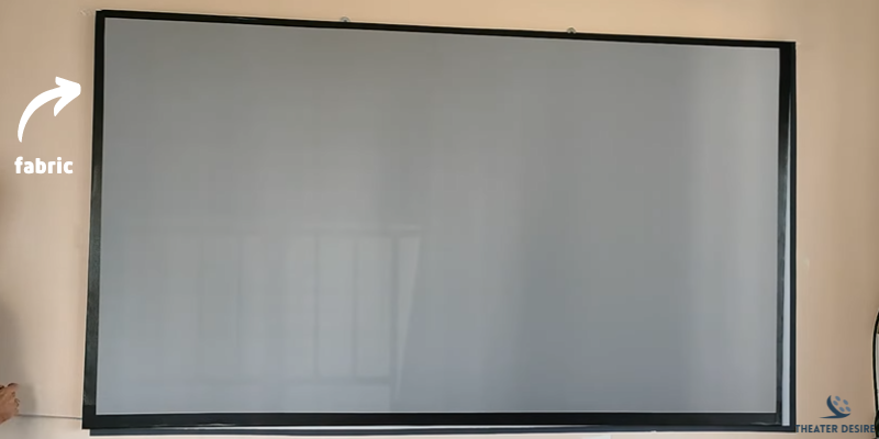 fabric projector screen