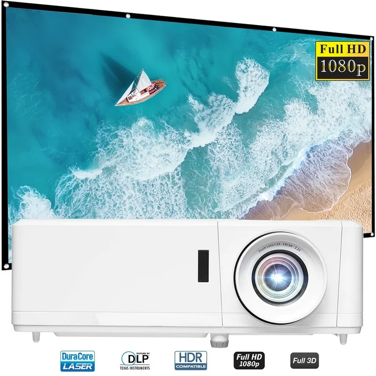 7. Optoma HZ39HDR Laser Home Theater Projector