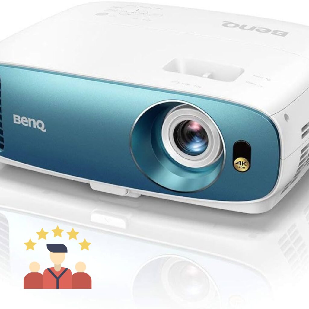 2. BenQ 4K UHD Home Theater Projector with HDR and HLG